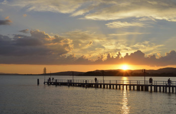 Картинка природа восходы закаты закат море пейзаж