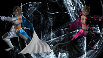 Картинка 3д+графика фантазия+ fantasy девушки взгляд фон оружие