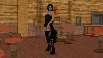 Картинка 3д+графика люди+ people фон взгляд девушка