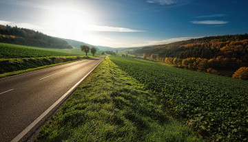 Картинка природа дороги шоссе