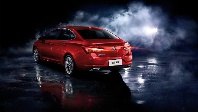 Обои картинки фото автомобили, buick, красный, 2015г, cn-spec, verano