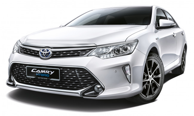 Обои картинки фото автомобили, toyota, 2015г, xv50, my-spec, hybrid, camry