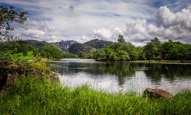 Обои картинки фото природа, реки, озера, река, лес