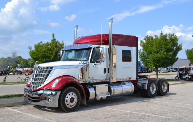 Обои картинки фото 2016 international lonestar, автомобили, international, седельный, грузовик, тяжелый, тягач