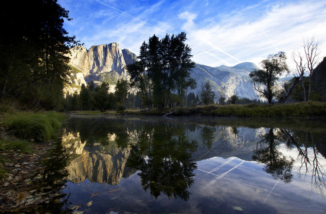 Обои картинки фото природа, реки, озера, горы, лес, река