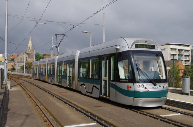 Обои картинки фото техника, трамваи, транспорт, рельсы, трамвай