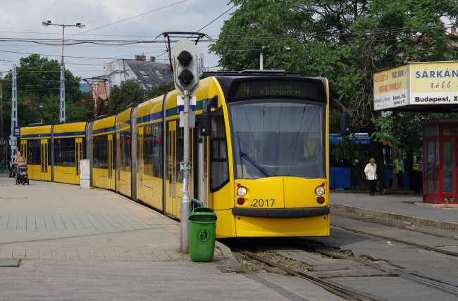 Обои картинки фото техника, трамваи, транспорт, трамвай, рельсы