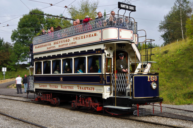 Обои картинки фото техника, трамваи, трамвай, рельсы, транспорт