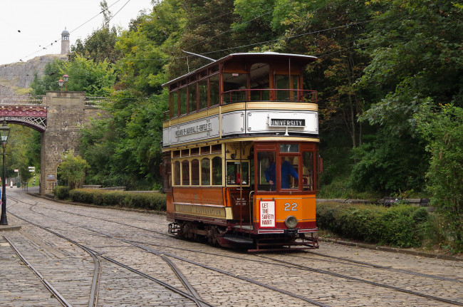 Обои картинки фото техника, трамваи, транспорт, трамвай, рельсы