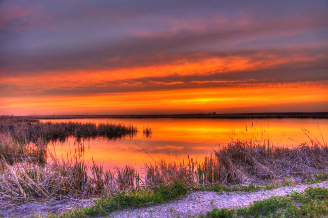 Обои картинки фото природа, восходы, закаты, рассвет