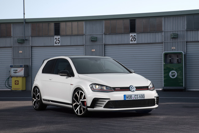 Обои картинки фото автомобили, volkswagen, 2015г, typ, 5g, clubsport, gti, golf