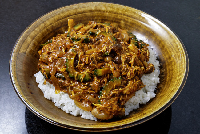 Обои картинки фото еда, вторые блюда, рис, соус