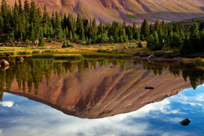 Обои картинки фото природа, реки, озера, горы, лес, река