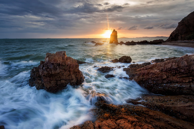 Обои картинки фото природа, восходы, закаты, рассвет