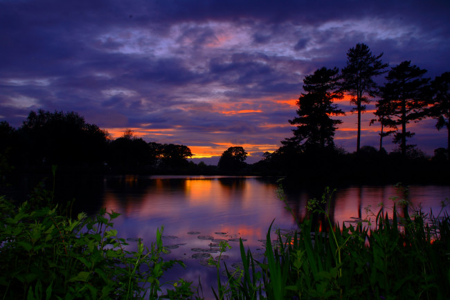 Обои картинки фото природа, восходы, закаты, сумерки