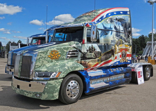 Обои картинки фото автомобили, western star, тяжелый, тягач, седельный, грузовик