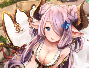 Картинка аниме granblue+fantasy девушка