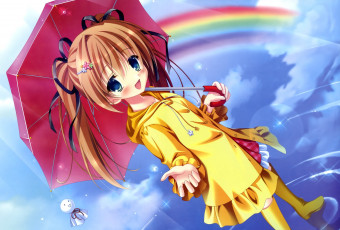 Картинка аниме unknown +другое фон взгляд девушка