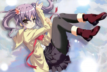 Картинка аниме unknown +другое взгляд девушка фон