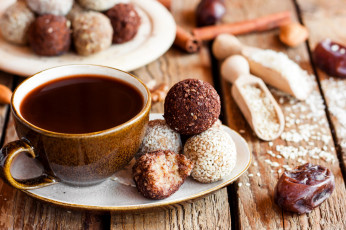 Картинка еда конфеты +шоколад +сладости лакомство финики корица