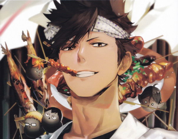 Обои картинки фото аниме, haikyuu, волейбол, парни