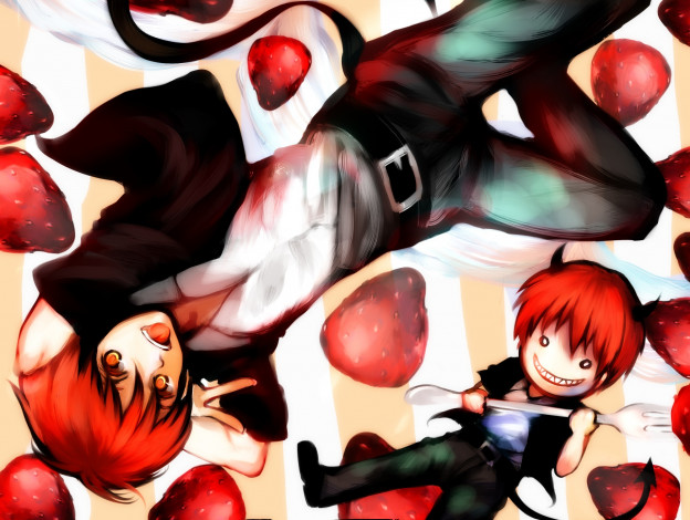 Обои картинки фото аниме, ansatsu kyoushitsu, карма, парень