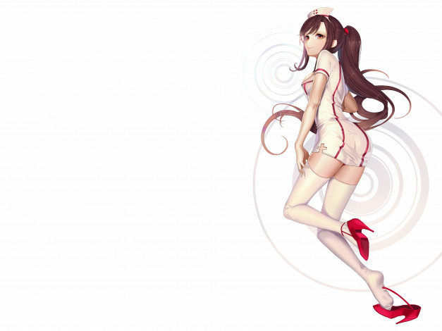 Обои картинки фото аниме, unknown,  другое, девушка