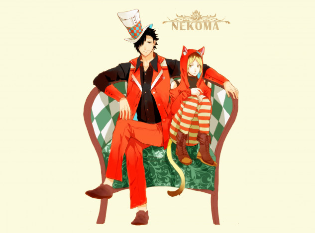 Обои картинки фото аниме, haikyuu, парни, волейбол