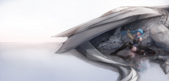 Обои картинки фото аниме, vocaloid, hatsune, miku