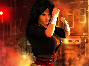 Картинка 3д+графика люди+ people фон взгляд девушка