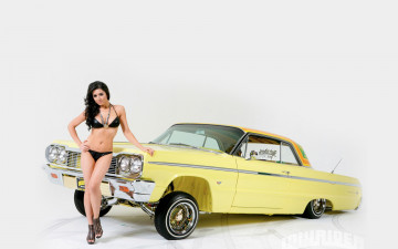 Картинка автомобили -авто+с+девушками chevrolet
