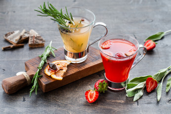 Картинка еда напитки +коктейль цитрусы ягоды коктейль