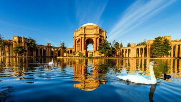 Картинка palace+of+fine+arts города сан-франциско+ сша palace of fine arts