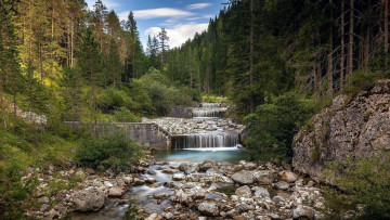 Картинка природа реки озера река лес