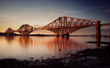 Картинка города -+мосты мост река