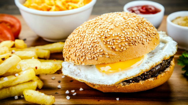 Обои картинки фото еда, бутерброды,  гамбургеры,  канапе, гамбургер