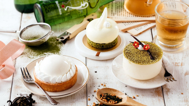 Обои картинки фото еда, мороженое,  десерты, десерты