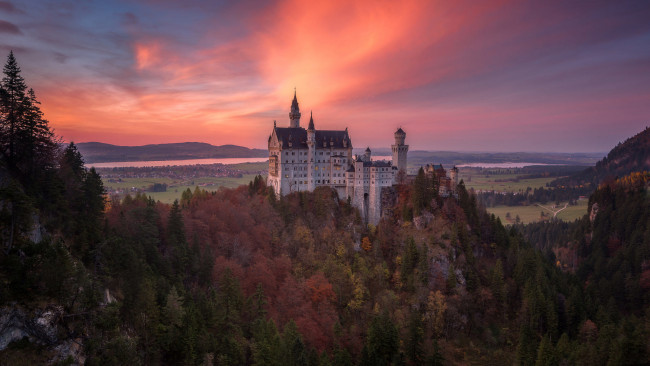 Обои картинки фото города, замок нойшванштайн , германия, neuschwanstein, castle