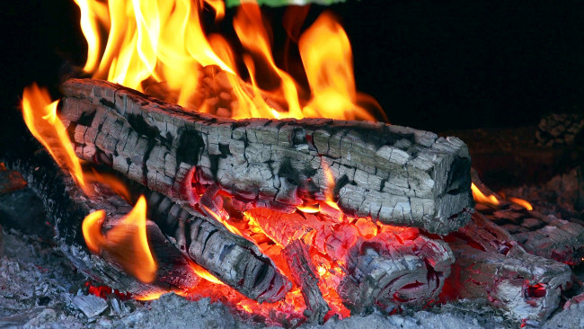 Обои картинки фото природа, огонь, жар