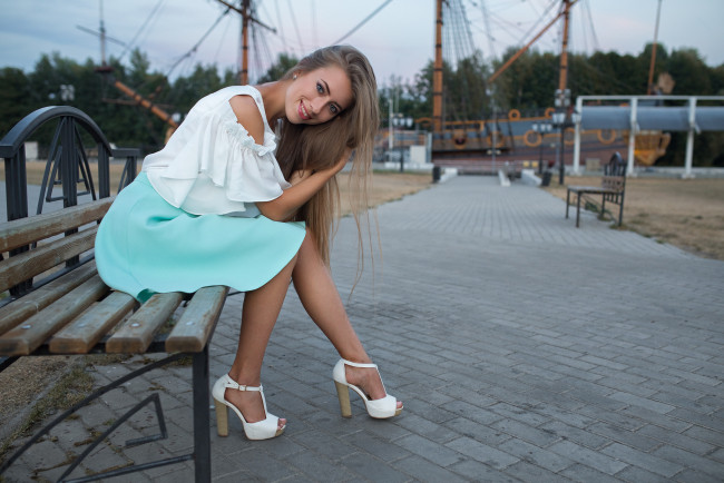 Обои картинки фото девушка, девушки, -unsort , блондинки,  светловолосые, модель