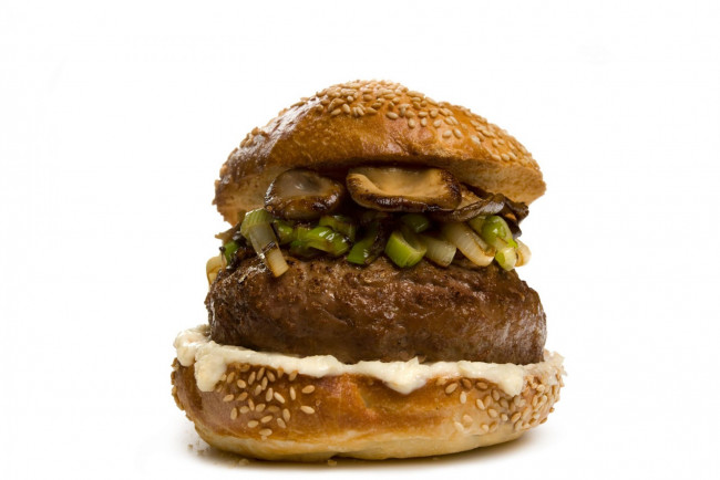 Обои картинки фото еда, бутерброды,  гамбургеры,  канапе, гамбургер