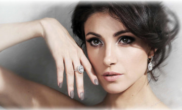 Картинка анастасия+макеева девушки -unsort+ лица +портреты девушка актриса макияж анастасия макеева улыбка портрет лицо шатенка красотка