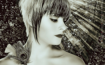 Картинка календари компьютерный+дизайн calendar девушка стрижка женщина лицо профиль 2019