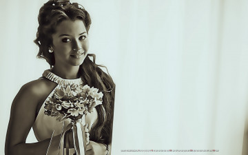 Картинка календари компьютерный+дизайн взгляд улыбка 2019 calendar девушка женщина букет цветы