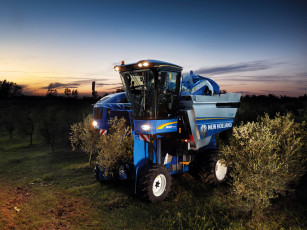 Картинка техника комбайны new holland
