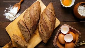 Картинка еда хлеб +выпечка яйцо мука