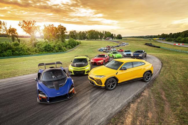 Обои картинки фото автомобили, разные вместе, alfa, bmw, lambo, hyundai, mercedes, genezis