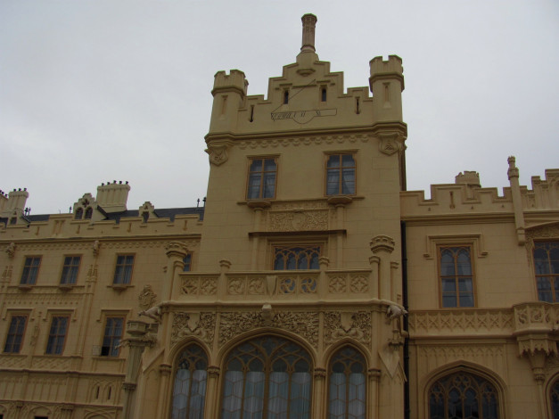 Обои картинки фото lednice castle, города, замок леднице , чехия, lednice, castle