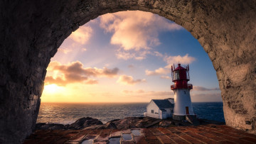 Картинка lindesnes+lighthouse norway природа маяки lindesnes lighthouse