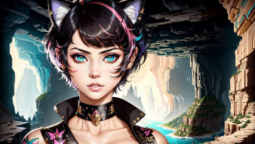 Картинка аниме животные +существа нейросети графика нейроарт ai art нейронные сети рисунки нейро искусство